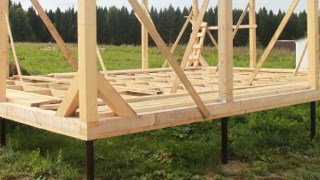 Сарай на винтовых сваях или хозблок на сваях Черногорск цена от 2596 руб. / шт.